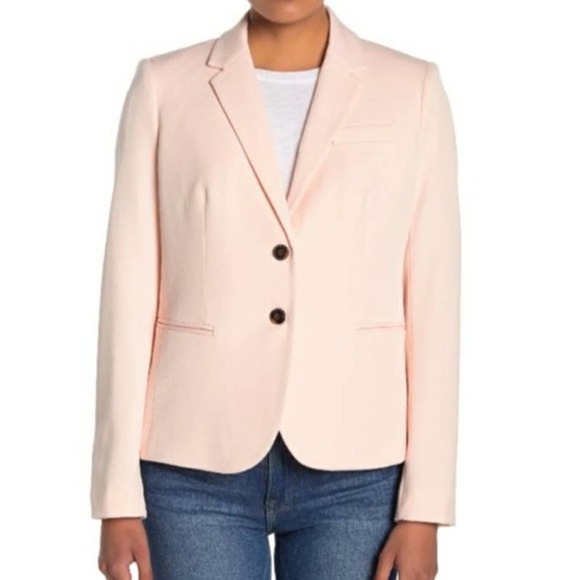 J. Crew Jackets & Blazers - J.Crew Schoolboy Blazer Notch Lapel Subtle Pink